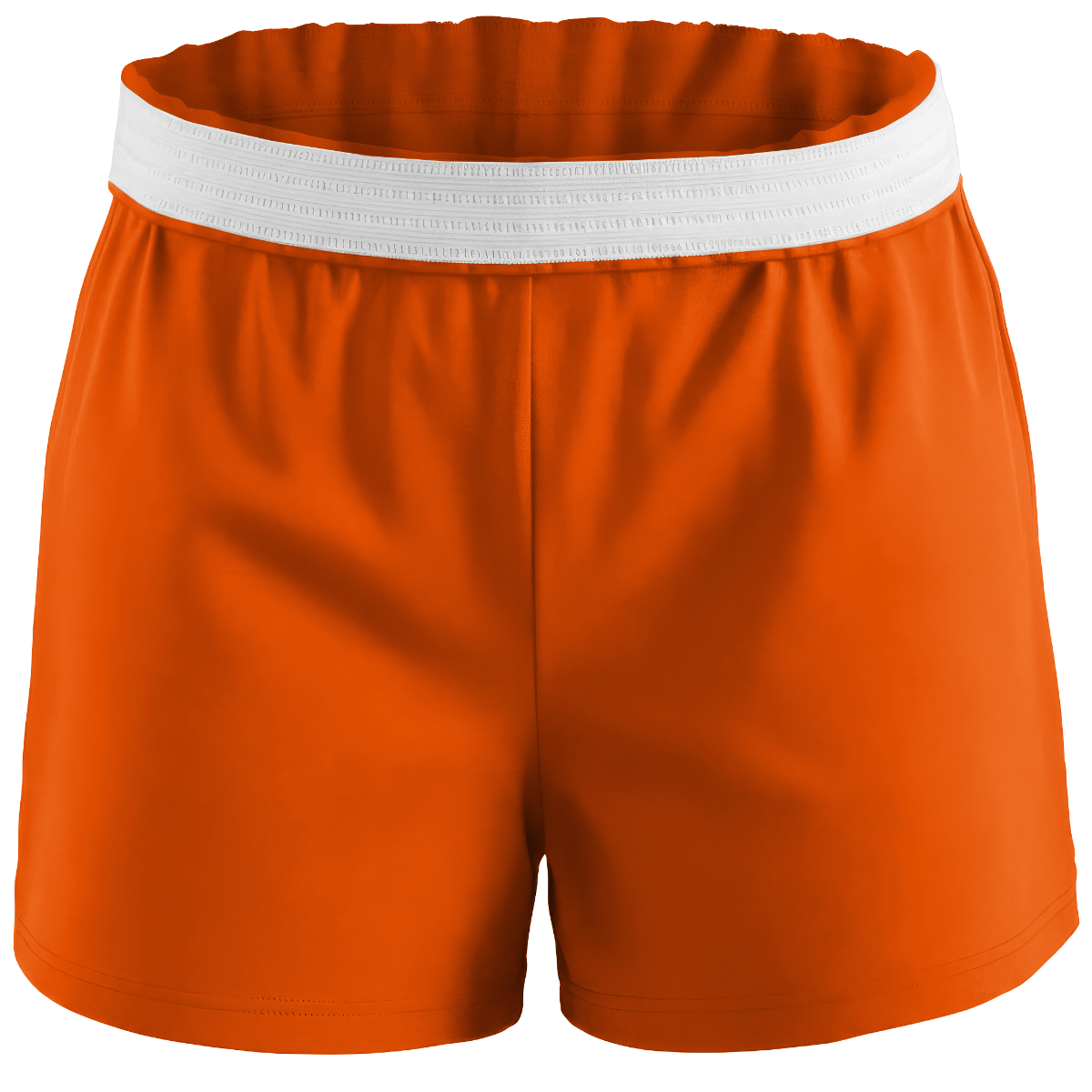Women's Essential Spirit Short in Orange – front