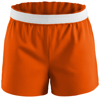 Women's Essential Spirit Short in Orange – front