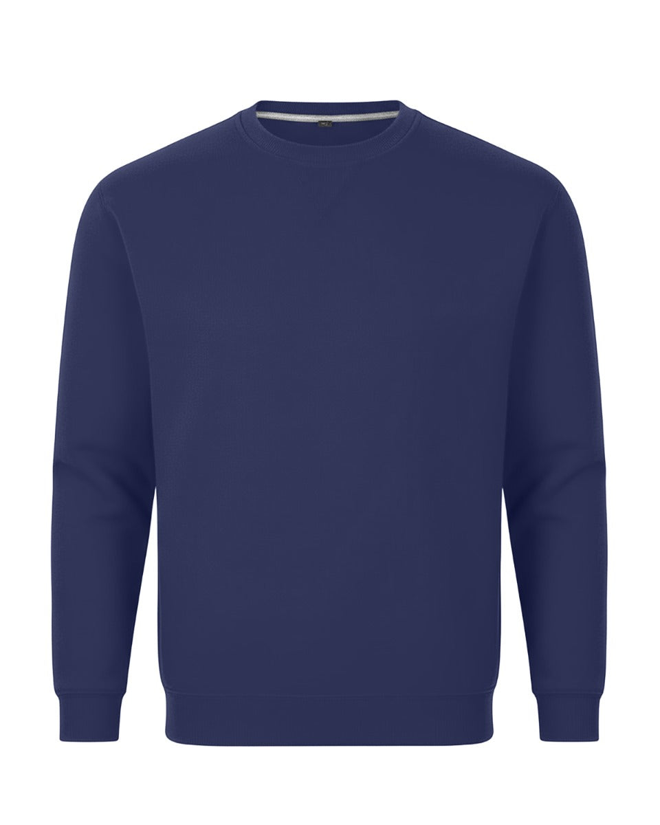 Kids' Core Fleece Crew in Navy – front