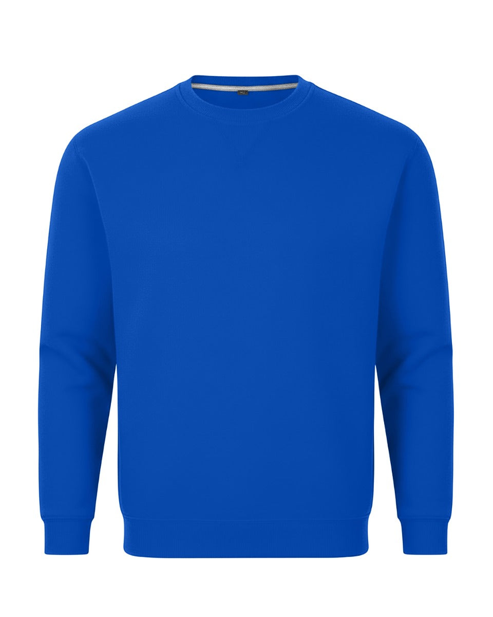 Kids' Core Fleece Crew in Electric Royal – front