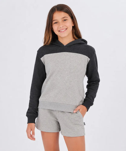 Youth Colorblocked Hoodie – Kids' Fleece Pullover Hoodie | Boxercraft BY5404