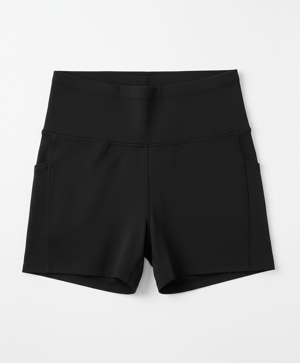 Kids' Zen Sport Short in Black – front
