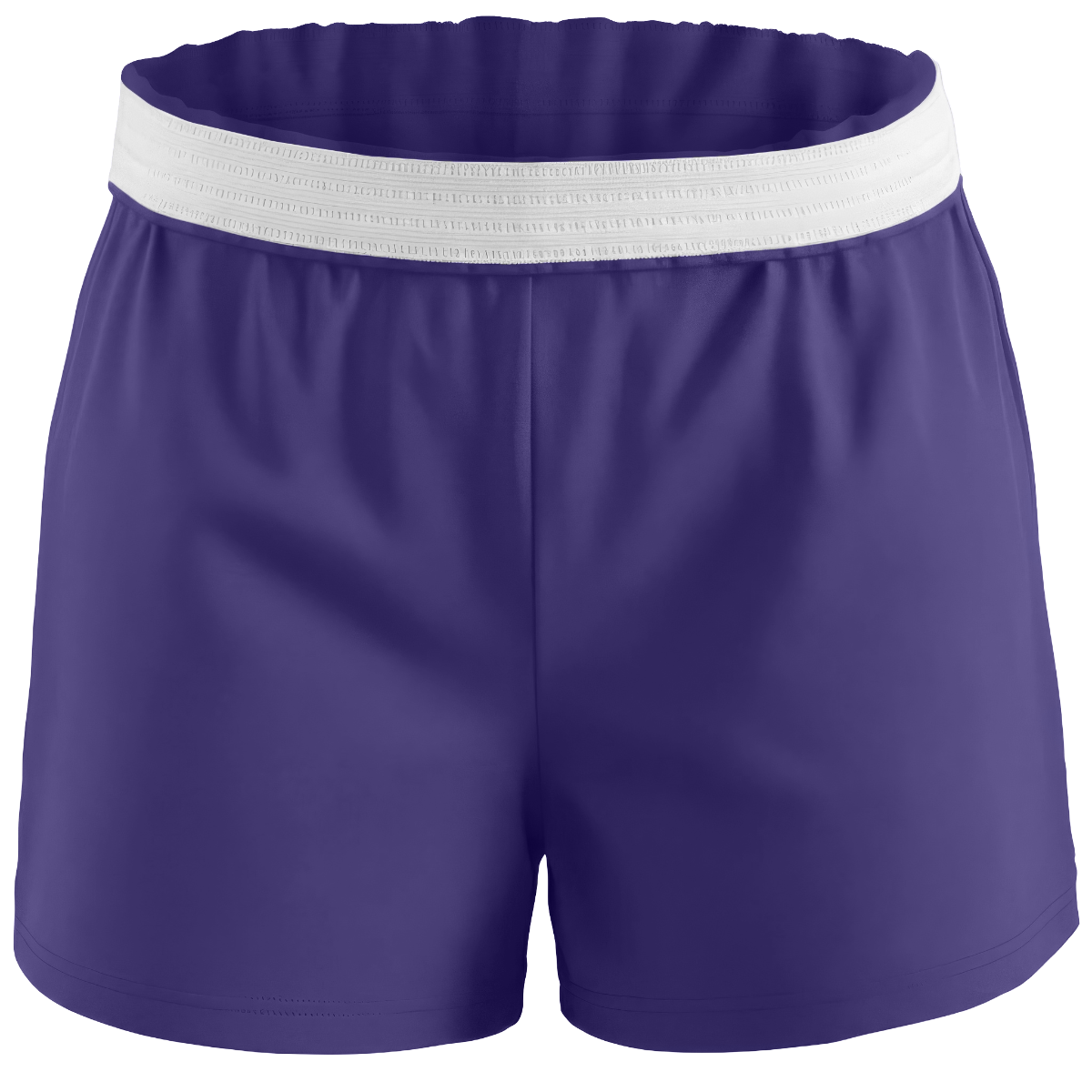Boxercraft BY6504 Girls Essential Spirit Shorts - Purple - Ghost Front | Purple