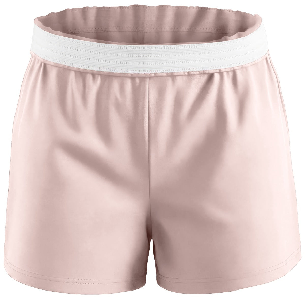 Boxercraft BY6504 Girls Essential Spirit Shorts - Pink Serenity - Ghost Front | Pink Serenity