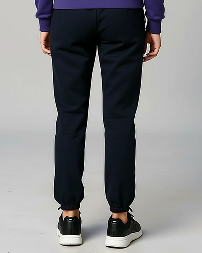 Kids' Core Fleece Pant in Black – model back
