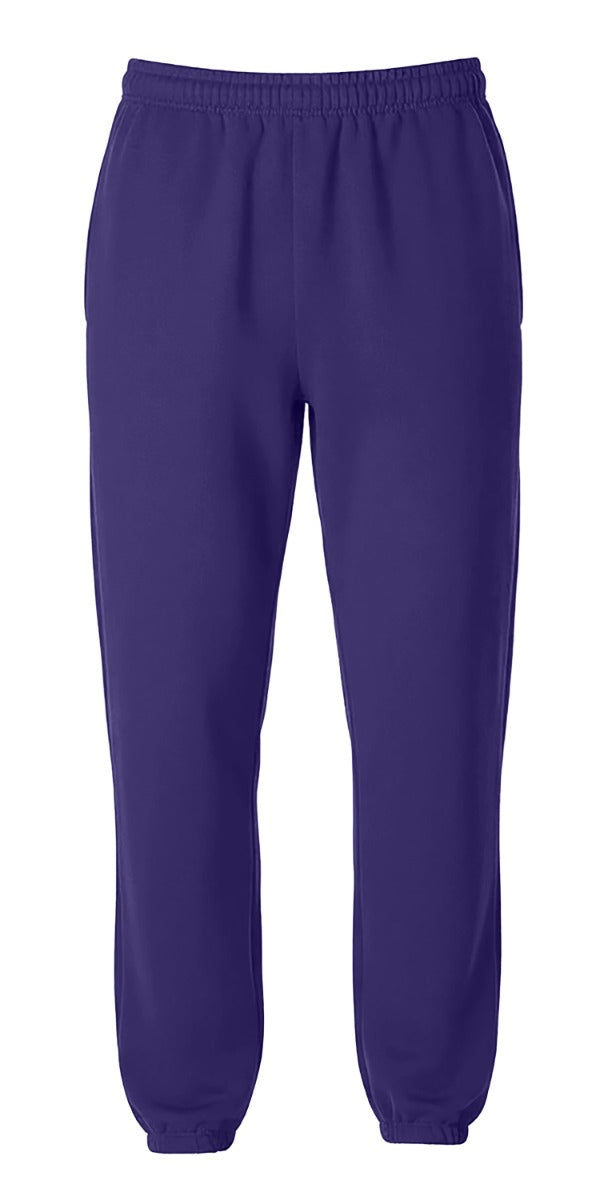 Kids' Core Fleece Pant in Purple – front