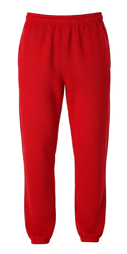 Kids' Core Fleece Pant in True Red – front