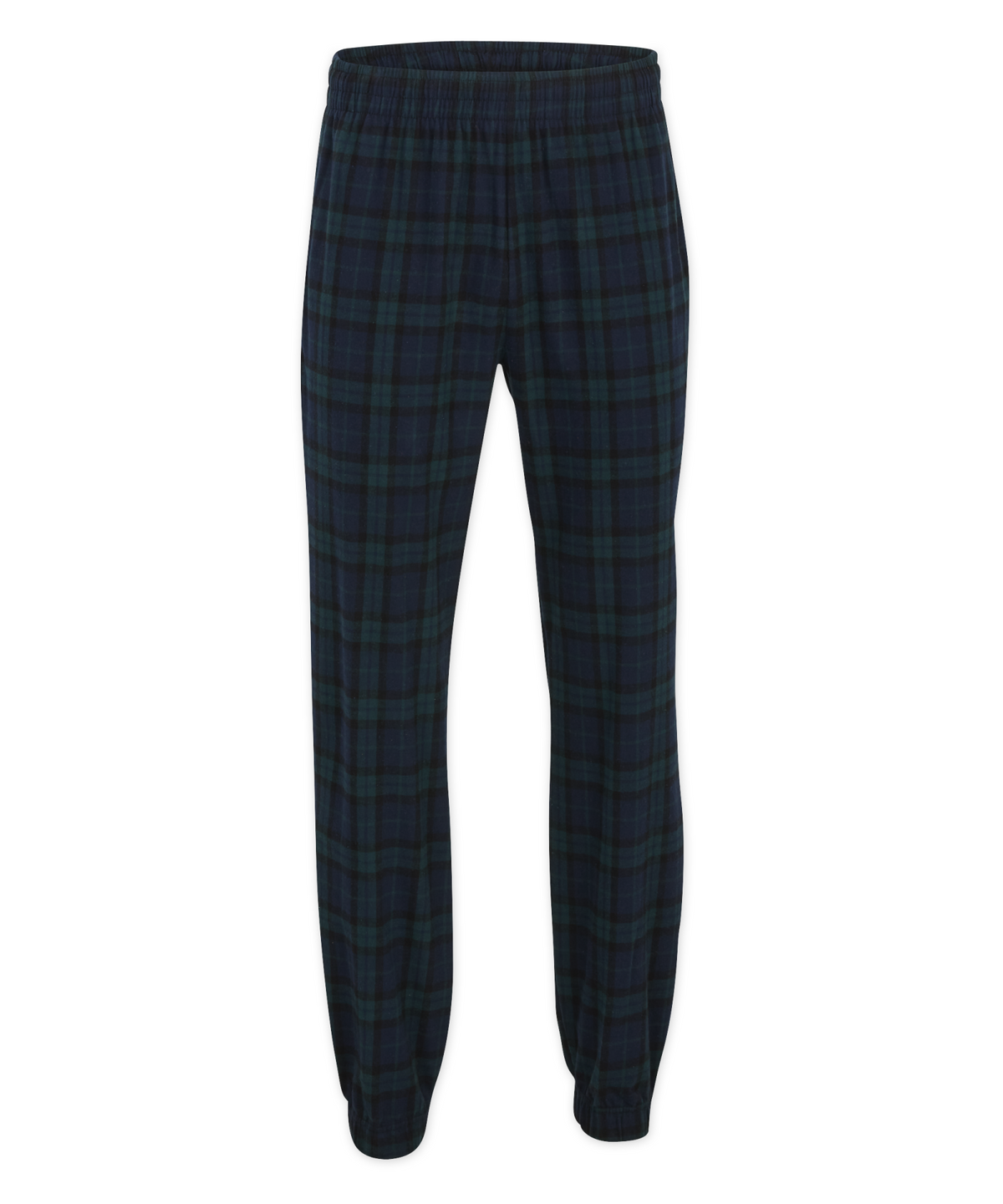 Boxercraft BM6625 Men's Flannel Jogger Pants - Scottish Tartan - Ghost Front | Scottish Tartan